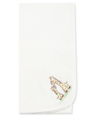 Baby Boys and Girls Giraffe Receiving Blanket