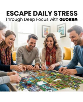 1000 Piece Puzzle for Adults Ancient Myths and Legends with Secret Tasks & Audio Story