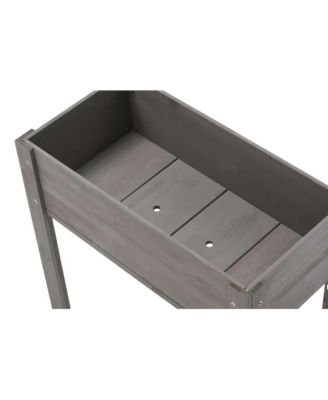 31" Modern Raised Garden Bed with Legs