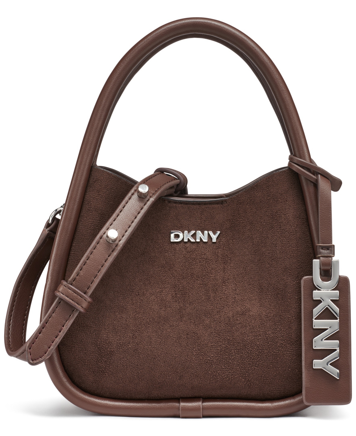 Dkny Women's Capri Crossbody Hobo Bag In Brown