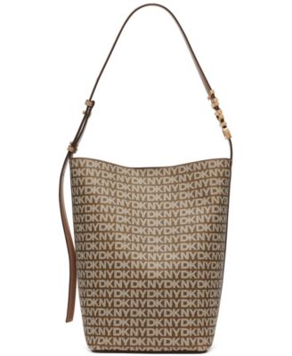 Avril Small Logo Bucket Bag