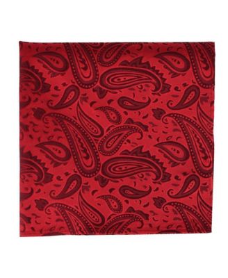 Men's Banbury Tone on Tone Paisley 12 Inch Silk Pocket Square