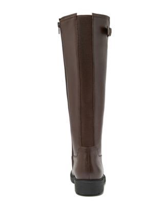Women's Leather Knee High Riding Boots