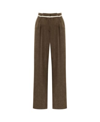 Women's Pleated Palazzo Pants