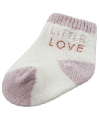 Baby Girls Printed Socks, 6-Pack Set