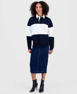 Women's Rugby Polo Shirt, Macy's Exclusive