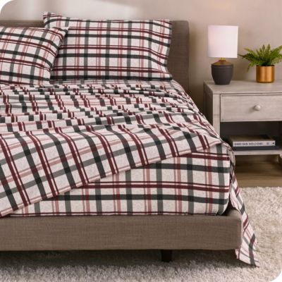 Printed Cotton Flannel Sheet Set