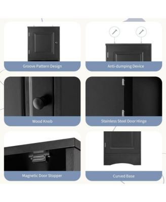 Corner Cabinet Tall Bathroom Storage