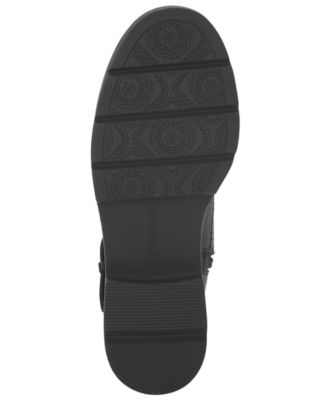 Women's Migyn Buckle Moto Lug Sole Booties