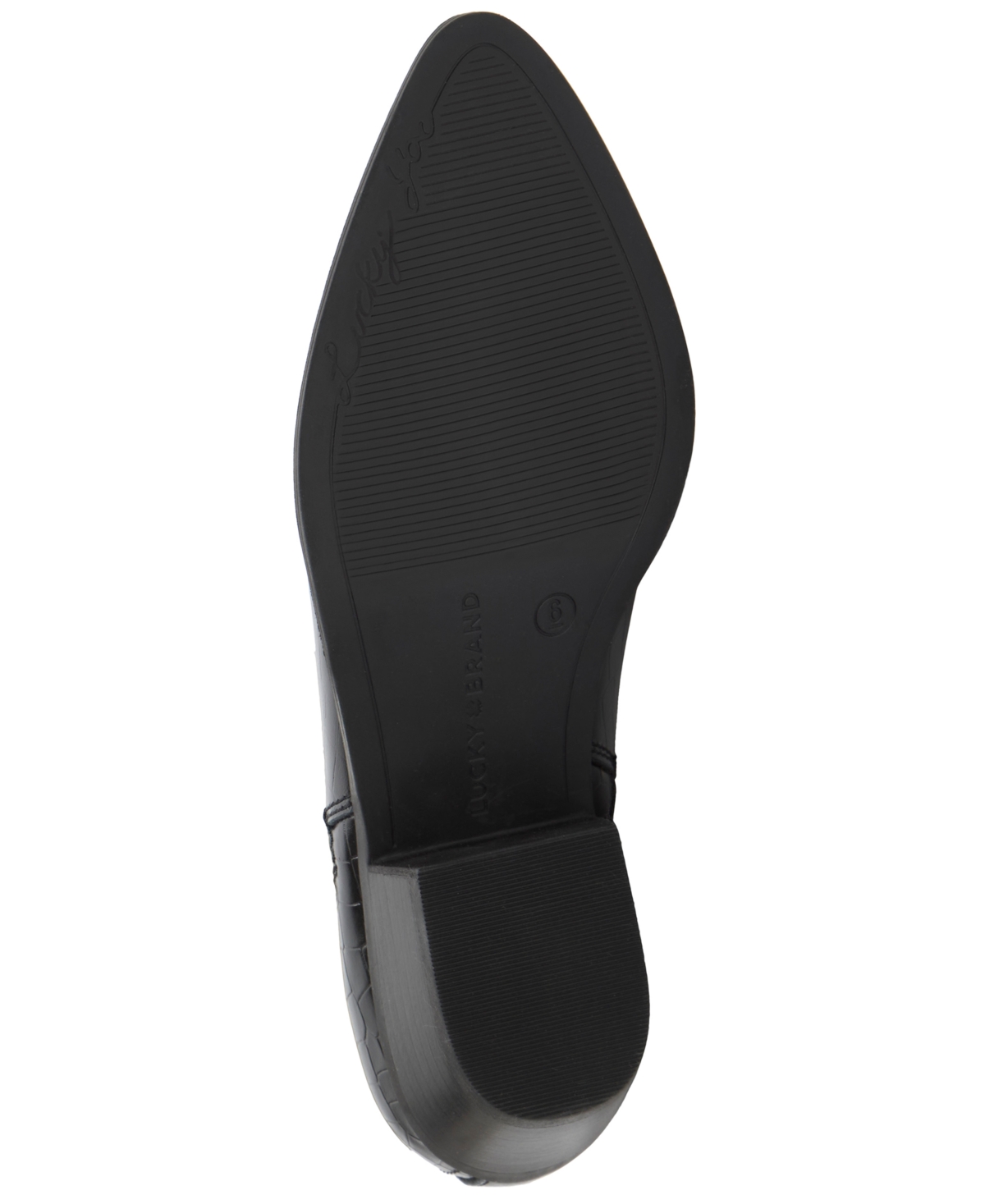 Lucky Brand Ailein Pointed Toe Bootie In Black