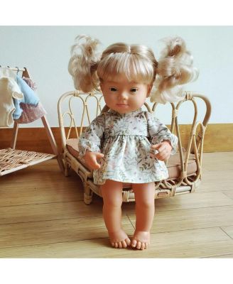 Doll with Down Syndrome - Blonde Girl 15"