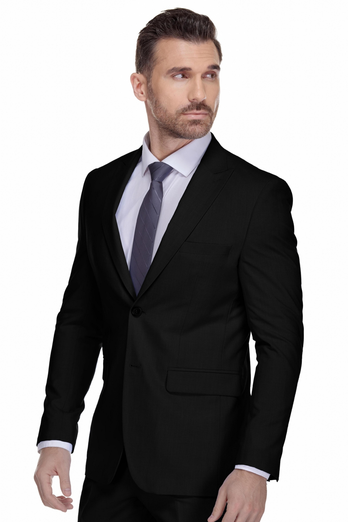 Gino Vitale Men's 2-Piece Stretch Slim-Fit Suit