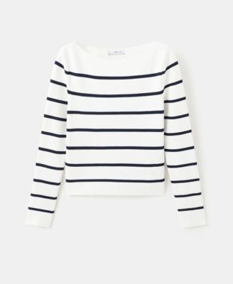 Women's Fine-Knit Boat-Neck Sweater