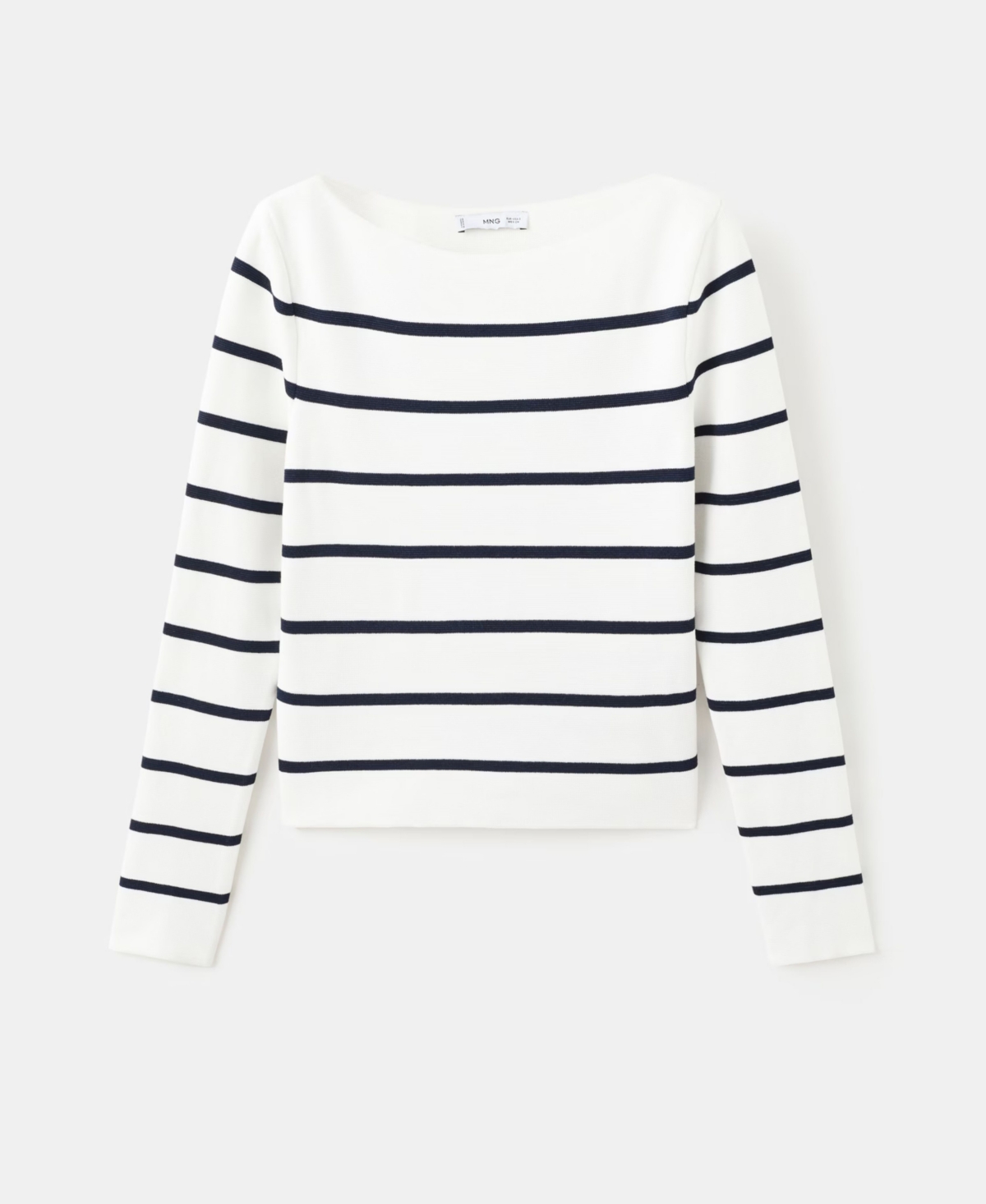 Mango Women's Fine-Knit Boat-Neck Sweater