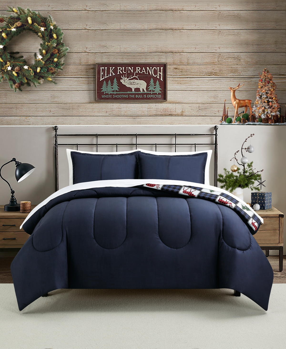 Sunham Buffalo Check 3-pc. Comforter Sets In Multi