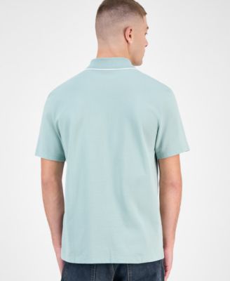 Men's Dalombi Button-Placket Polo Shirt