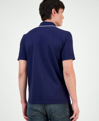 Men's Dalombi Button-Placket Polo Shirt