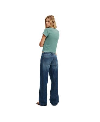 Women's Low Rise Straight Jean