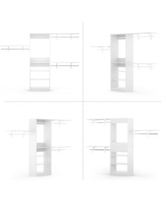 Adjustable Closet System for Bedroom