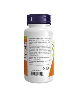 NOW  Foods Chlorella ,1000 mg ,60 Tabs