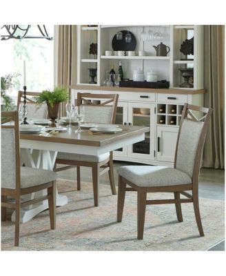 Two Pack Solids / Birch Veneers Americana Modern Dining Upholstered Dining Chair