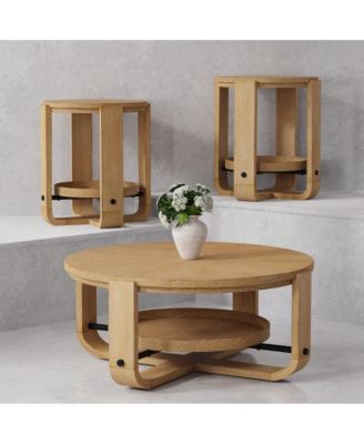 Parker House Escape 3 Piece Occasional Table Set