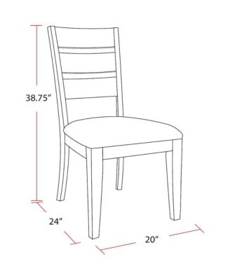 Parker House Cedar Fork - Dining Dining Chair Two Pack