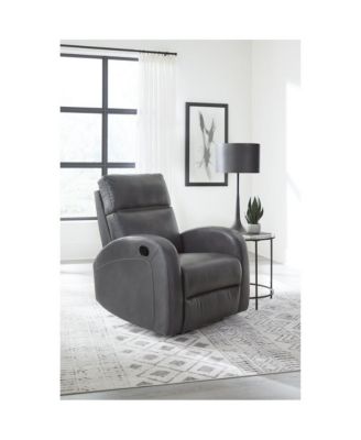 Devin - Pebble Grey Manual Recliner Two Pack