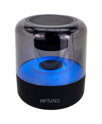 2-PACK 360&deg; Bluetooth Speaker, 6-Color LED Ambient Lights, USB/microSD/AUX Playback