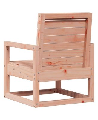 Garden Chair Natural Wood Solid Douglas wood Medium Durable