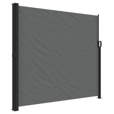 Retractable Side Awning Anthracite