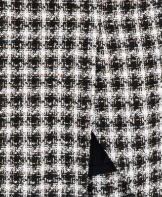 Girls' 7-12 Embellished Sweater and Plaid Skort, 2-Piece Set