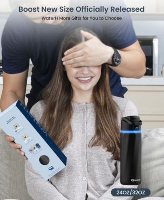 24 oz. Insulated Smart Water Bottle with Hydration Tracking