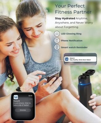 32 oz. Insulated Smart Water Bottle with Hydration Tracking