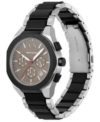 Armani Exchange Men's Sync Chronograph Two-Tone Stainless Steel Watch, 42mm