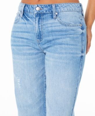 Juniors' Low-Rise Slouchy Flare Jeans 