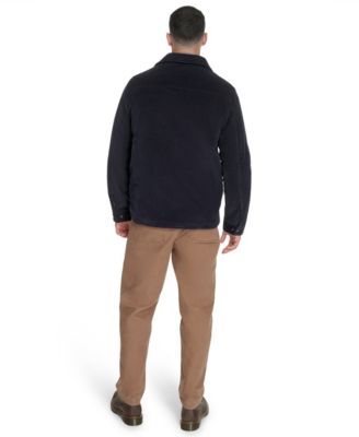 Men's Corduroy Plaid Lining Shirt Jacket