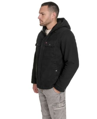 Men's Cotton Canvas Hood Jacket
