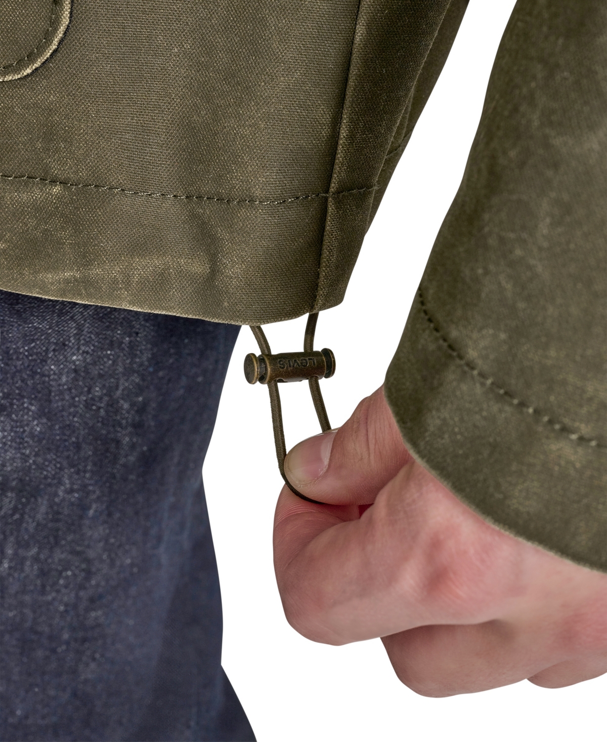 Levi's Men's Corduroy Collar Barn Jacket In Green