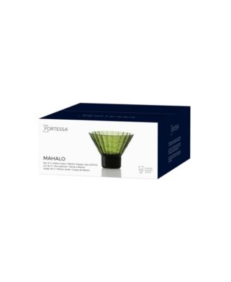 Mahalo Martini Glasses, Set of 4