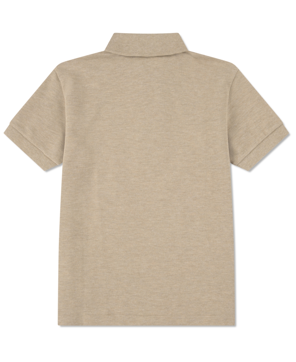 Lacoste Big Boys Cotton Petit Pique Polo Shirt In Burgundy