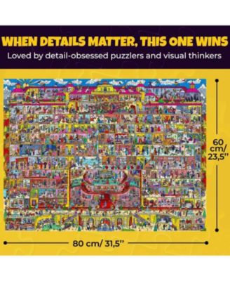 1000 Piece Puzzle for Adults with Hidden Secrets & Audio Story