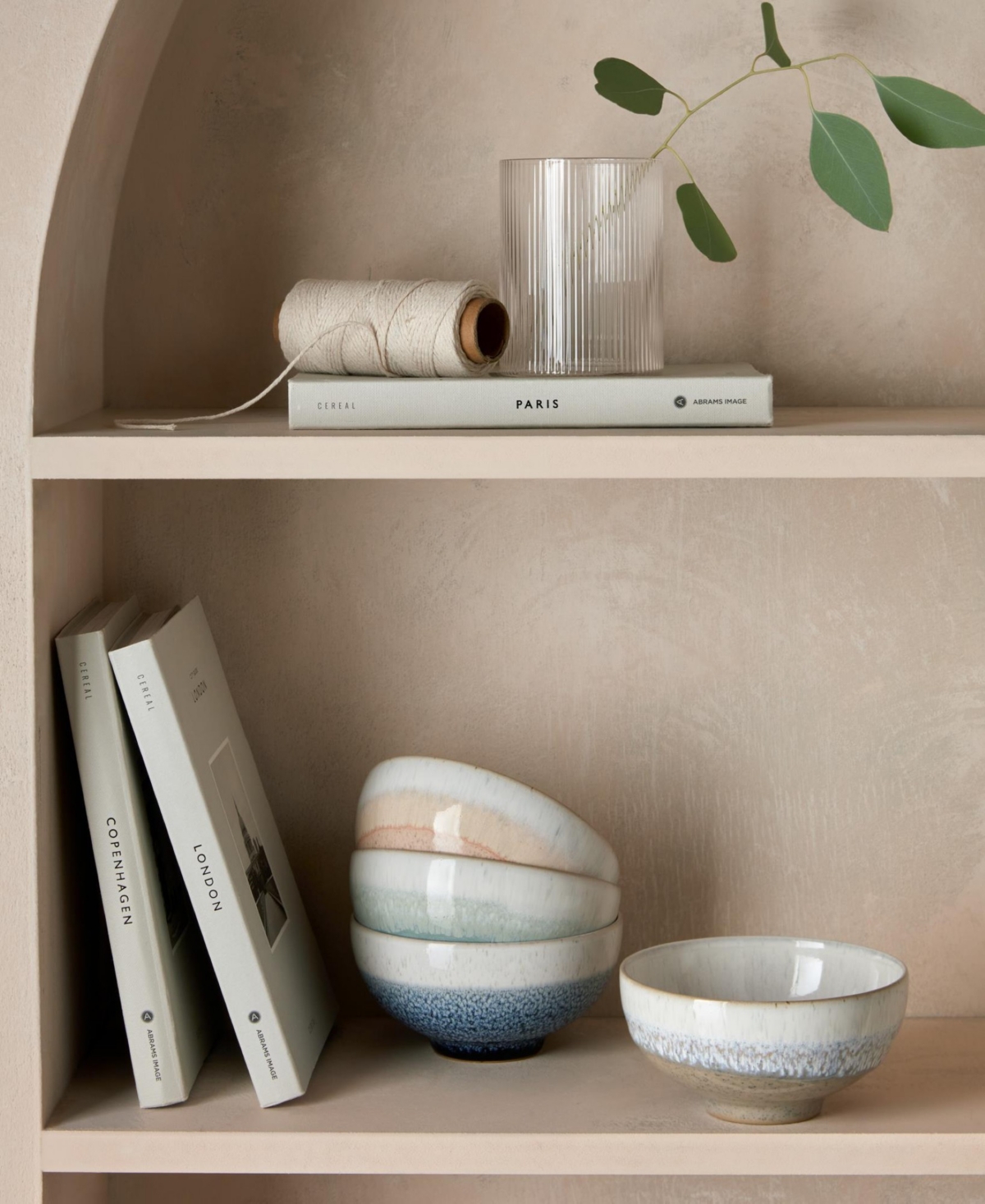 Denby Kiln Accent Rice Bowls, Set of 4