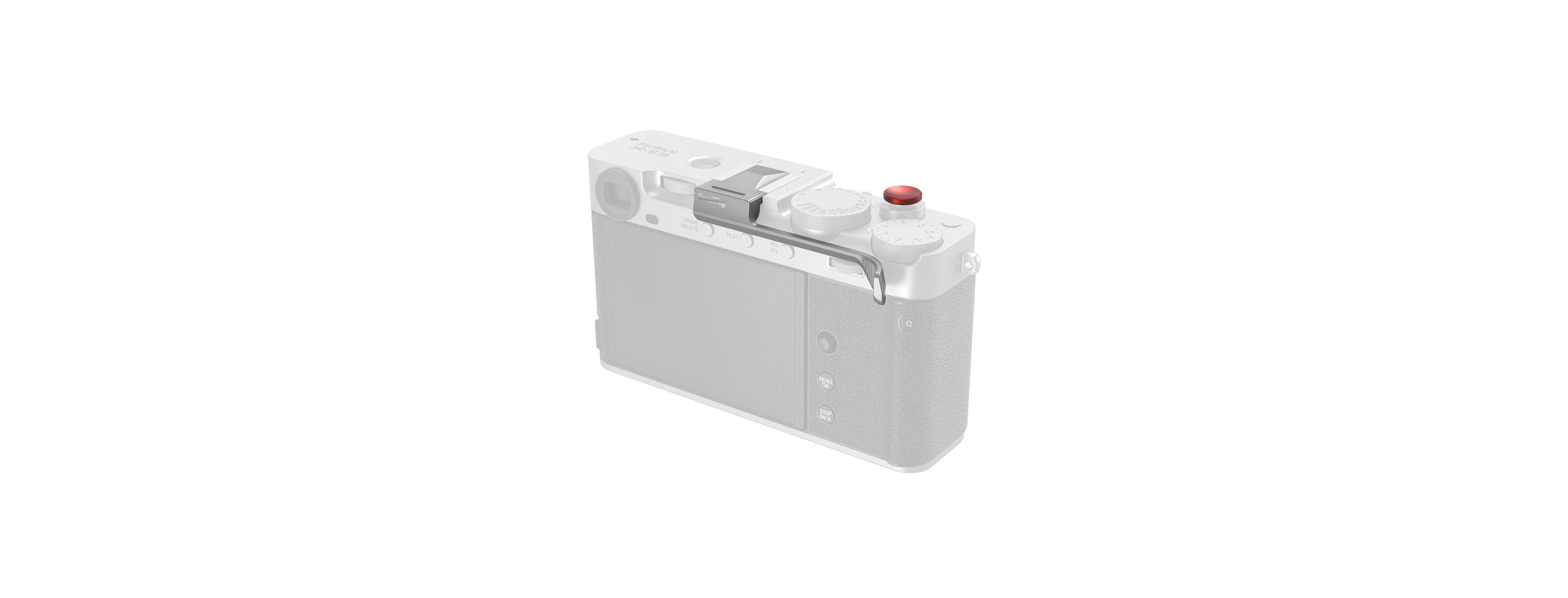 SmallRig Thumb Grip for Fujifilm X-E5 Camera, Silver