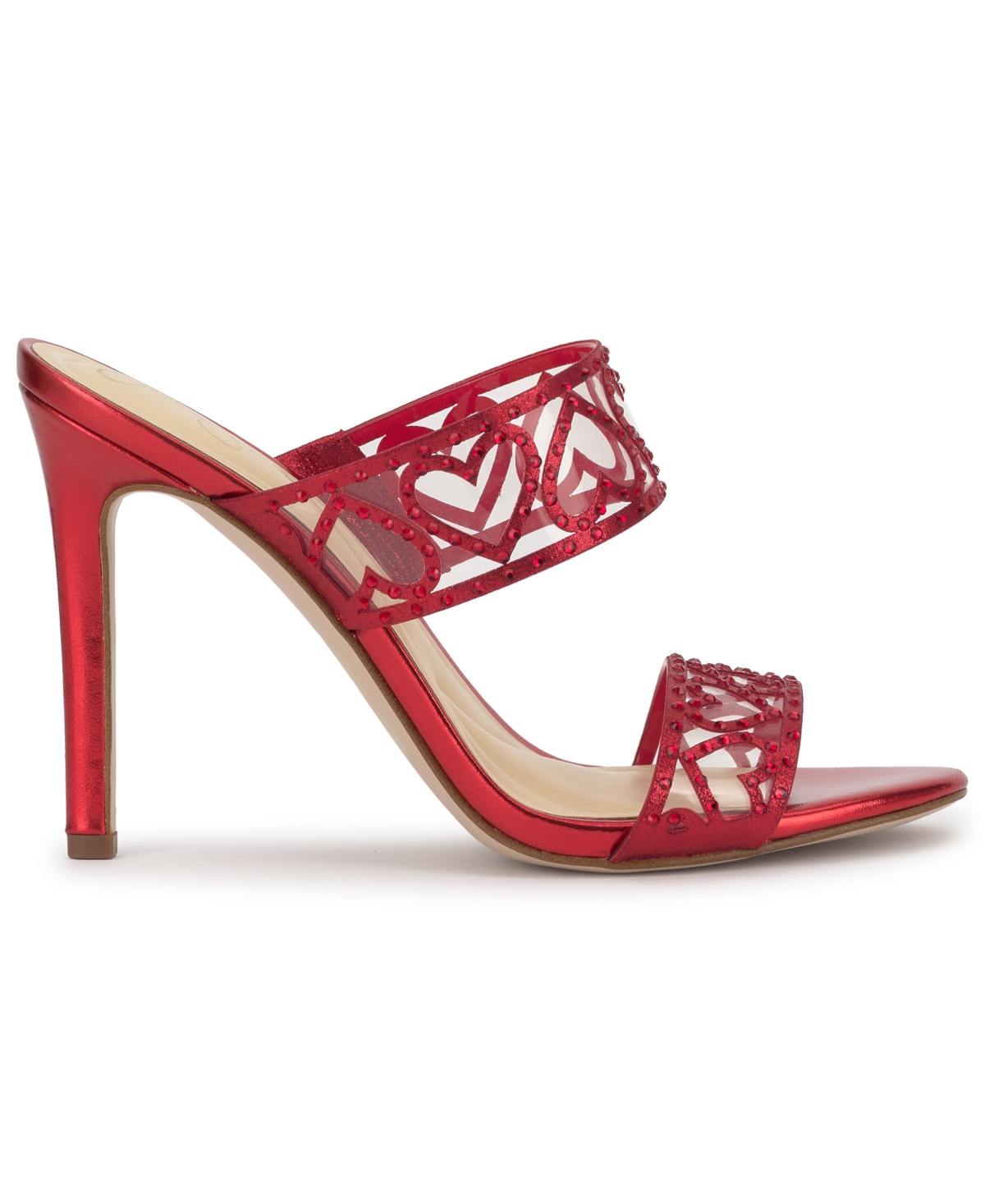 Jessica Simpson Jovara Slide Sandal In Red