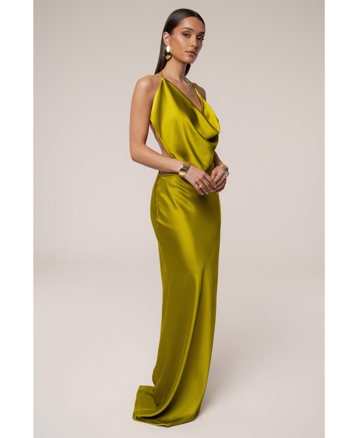 Jluxlabel Women's Delmara Cowl Maxi Dress