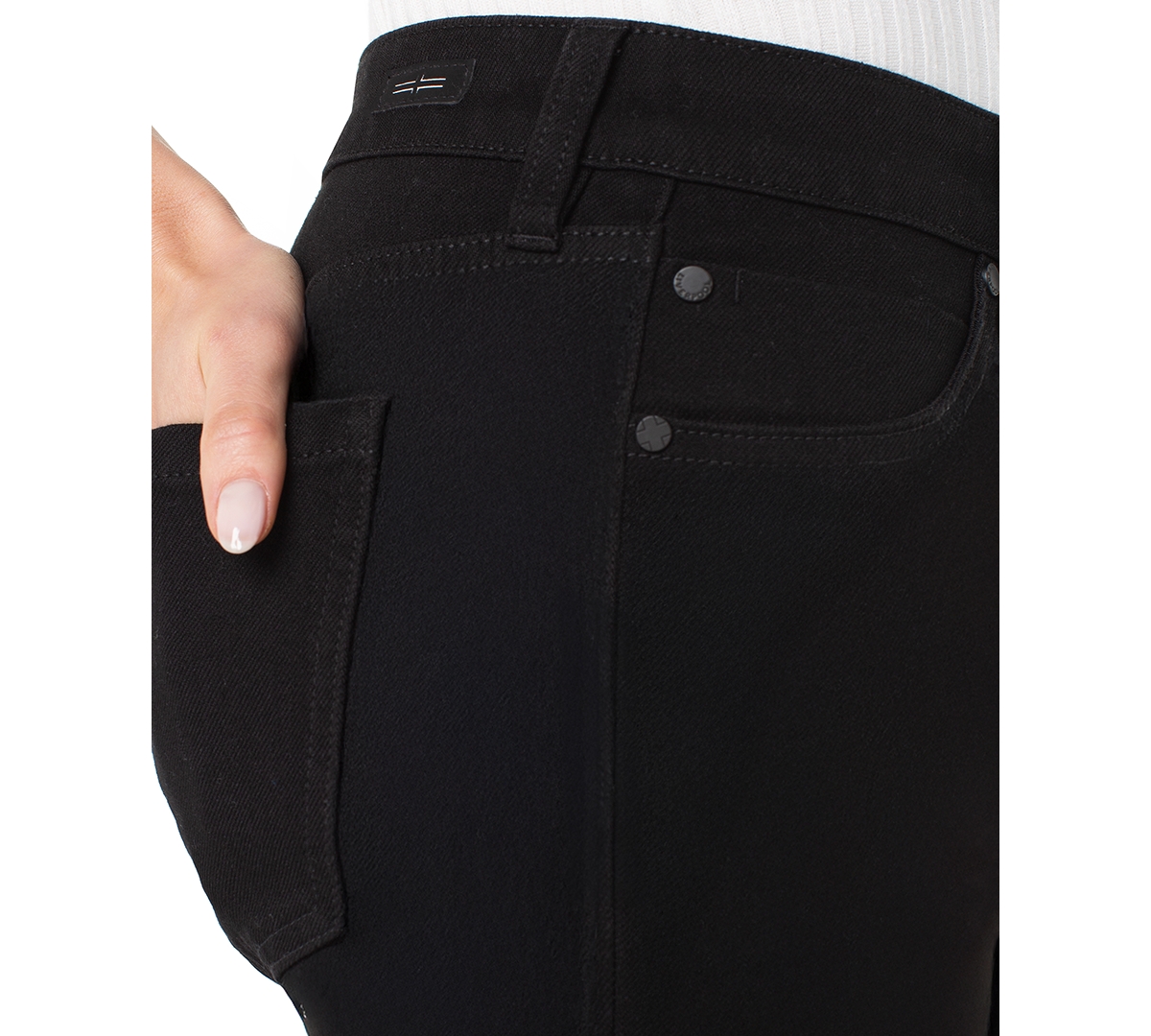 Liverpool Los Angeles Women's Liv Skinny-fit Mid-rise Jeans In Black