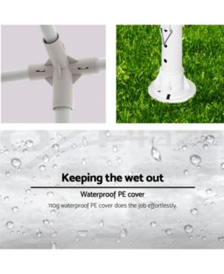 10x30' Wedding Party Canopy Tent Gazebo w/ 8 Sidewalls - Pink