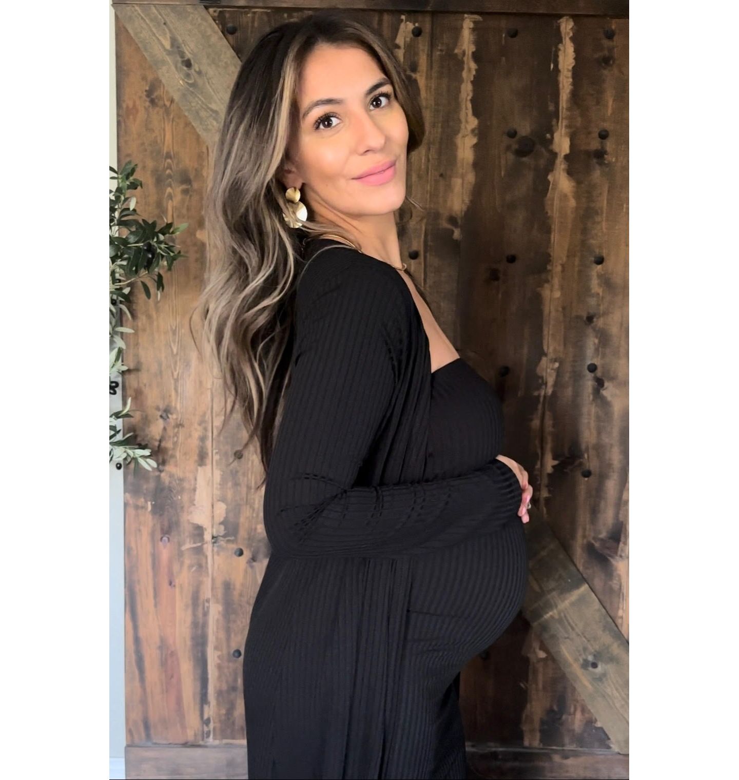 Женские платья Pinkblush Black Ribbed Sleeveless Dress Cardigan Set, цвет: Чёрный — фото 6