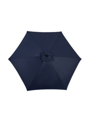 9FT Navy Blue Patio Umbrella with Tilt and Crank